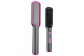 Luxé Ion Hair Straightening Comb showcasing sleek design and multifunctional features for smooth, shiny hair.
