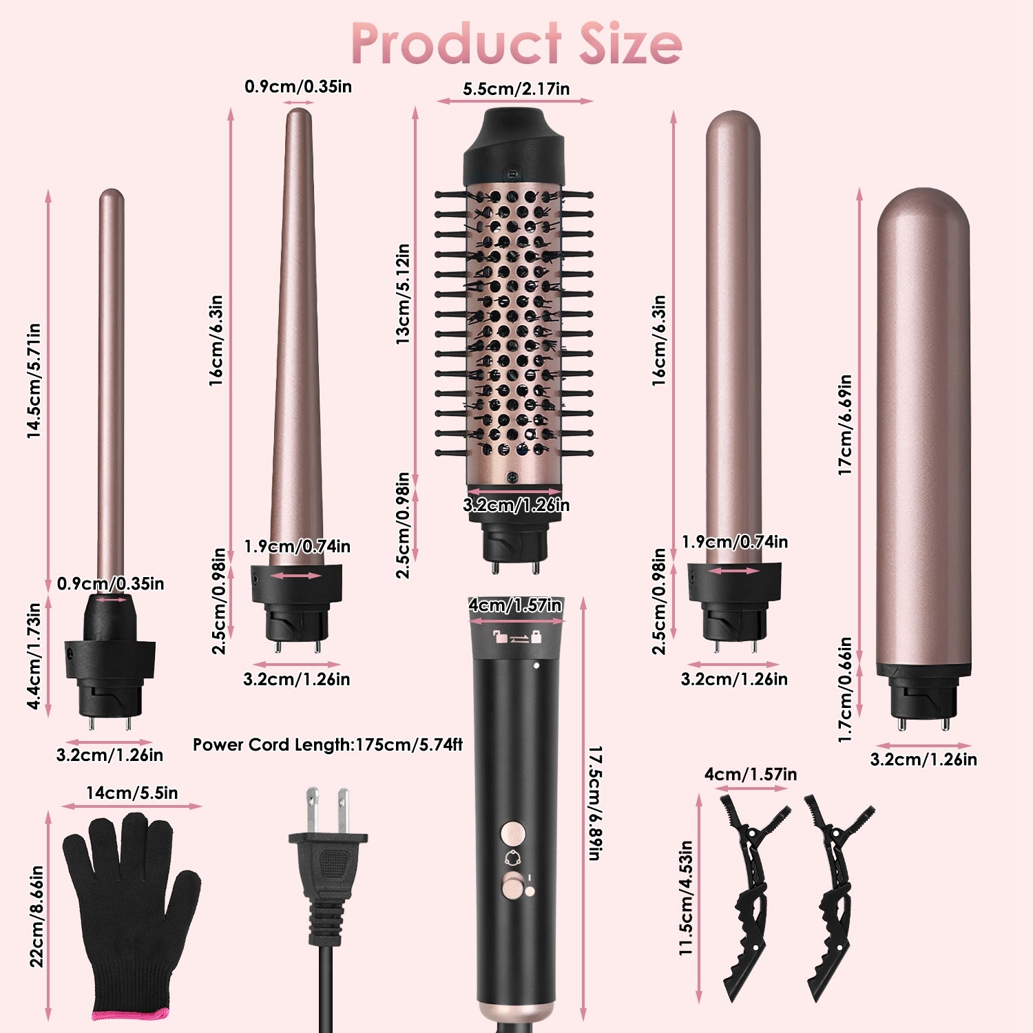 5-in-1 Hair Styling Wand